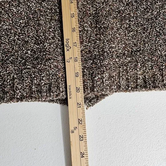 Christopher & Banks Vest Sz S Brown Boucle Full Zip Sweater Classic Preppy EUC - Picture 11 of 11